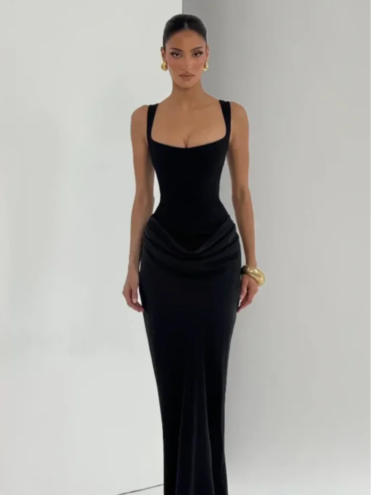 Slim Women Dresses Fashion Evening Party Gown 2025